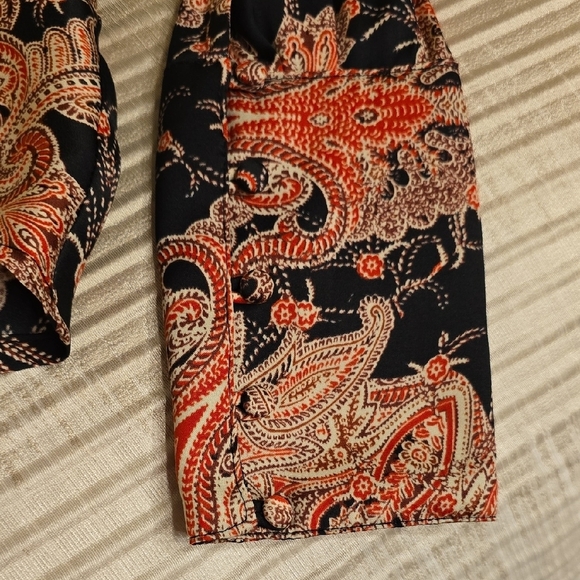 Free People Asymmetrical Dress in Red and Black - Picture 13 of 16